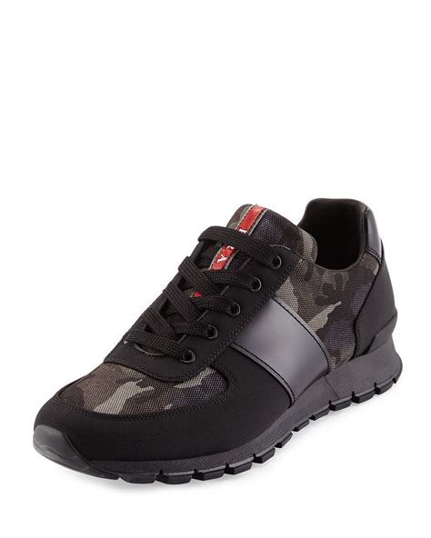 prada camo print sneakers|prada high top sneakers women's.